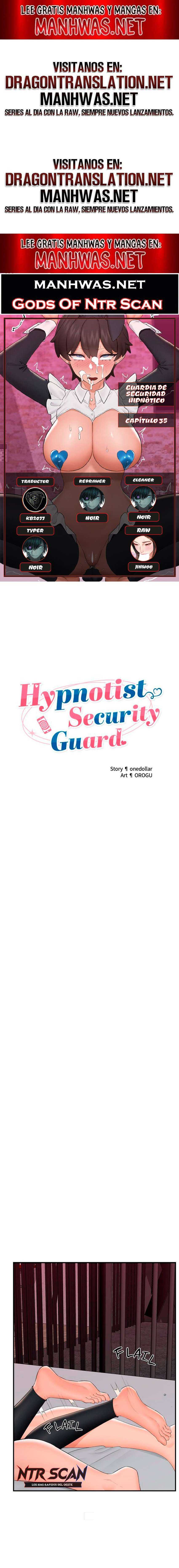 Guardia de seguridad hipnotico capítulo 35 página 1