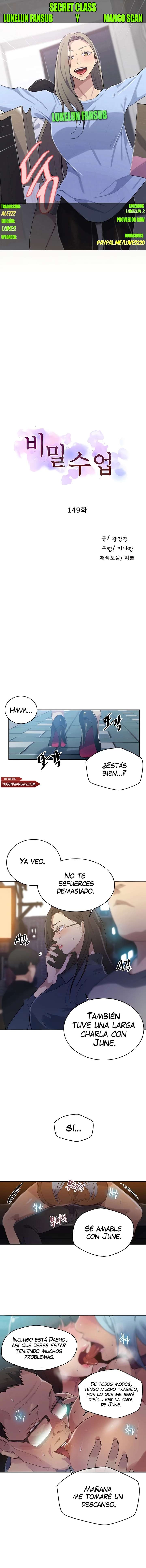 Clases Secretas capítulo 149 página 1