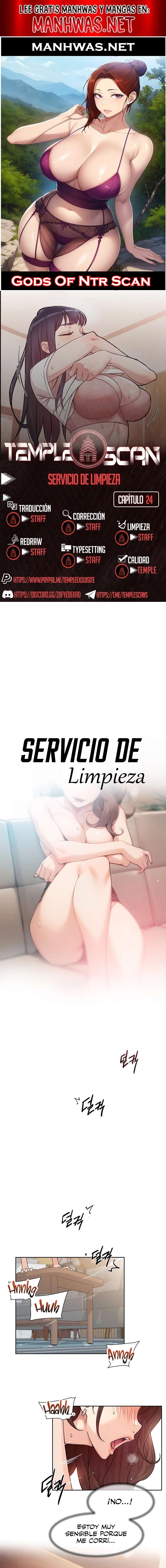 Servicio de limpieza capítulo 24 página 1