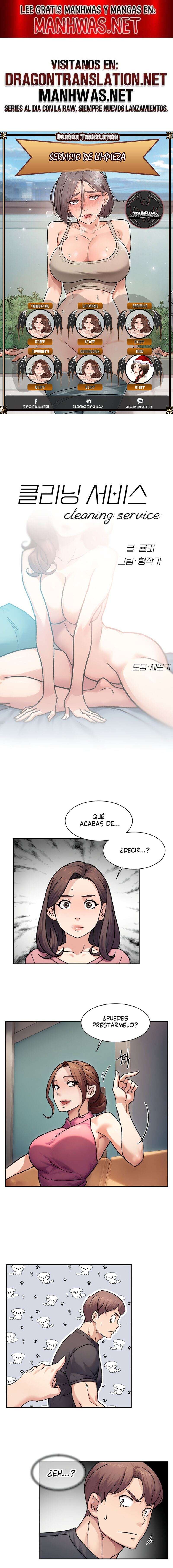 Servicio de limpieza capítulo 35 página 1
