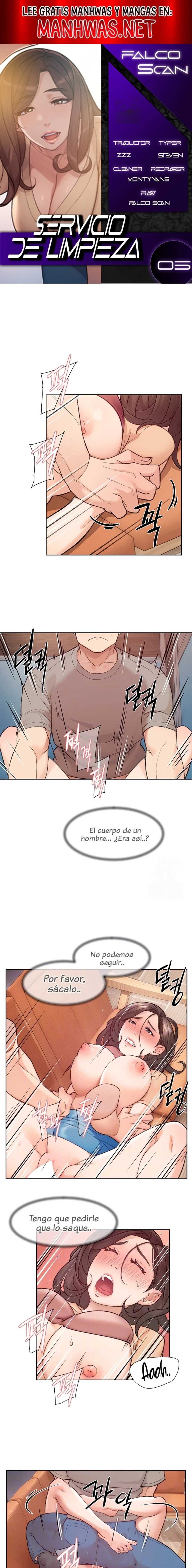 Servicio de limpieza capítulo 5 página 1