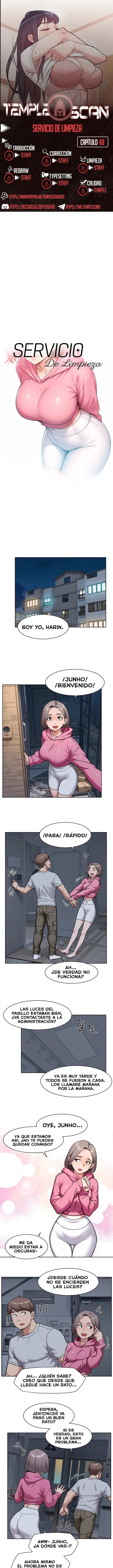 Servicio de limpieza capítulo 69 página 1