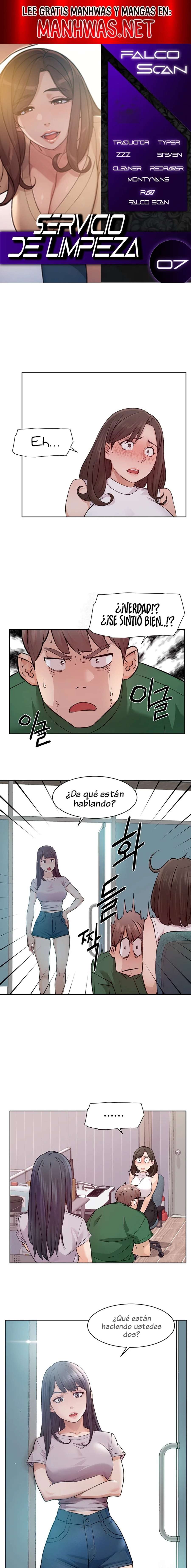 Servicio de limpieza capítulo 7 página 1
