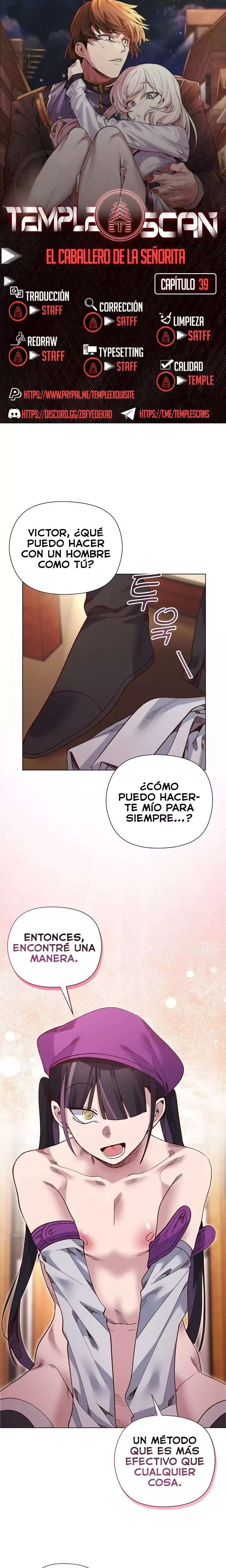 El caballero de la joven dama capítulo 39 página 1
