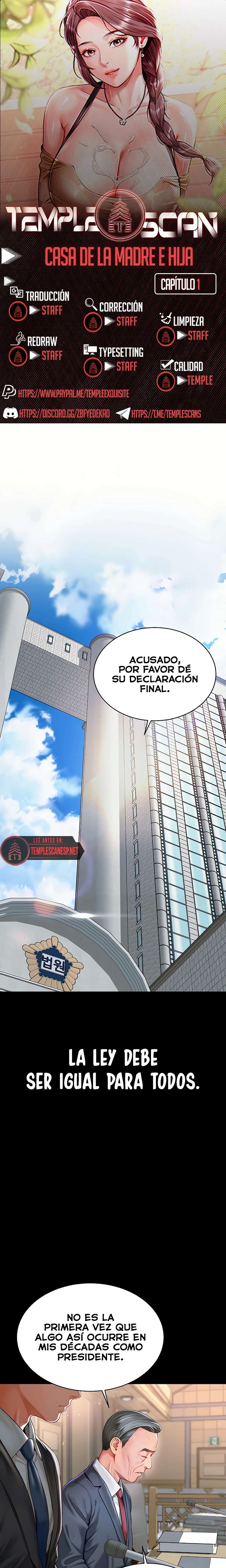 Casa de Madre e Hija capítulo 1 página 1