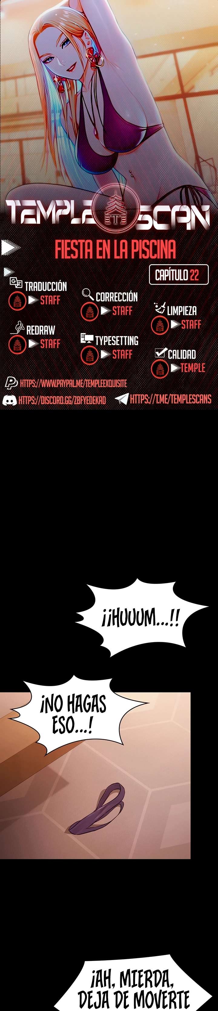 Fiesta en la Piscina capítulo 22 página 1