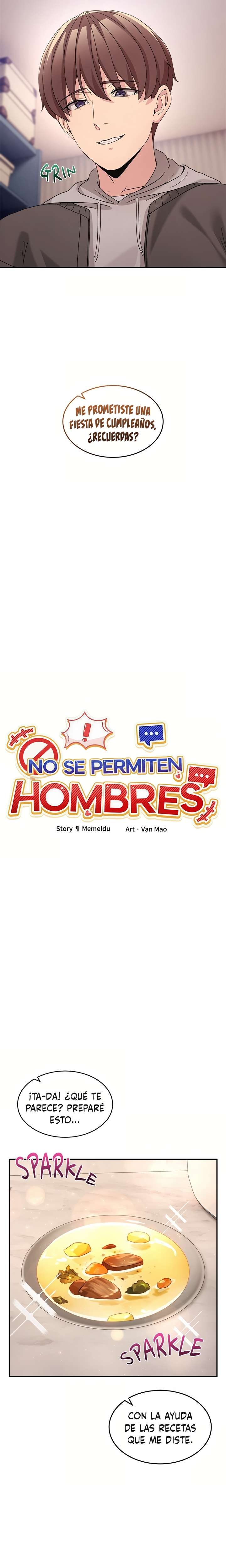 No Sé Permiten Hombres capítulo 61 página 5