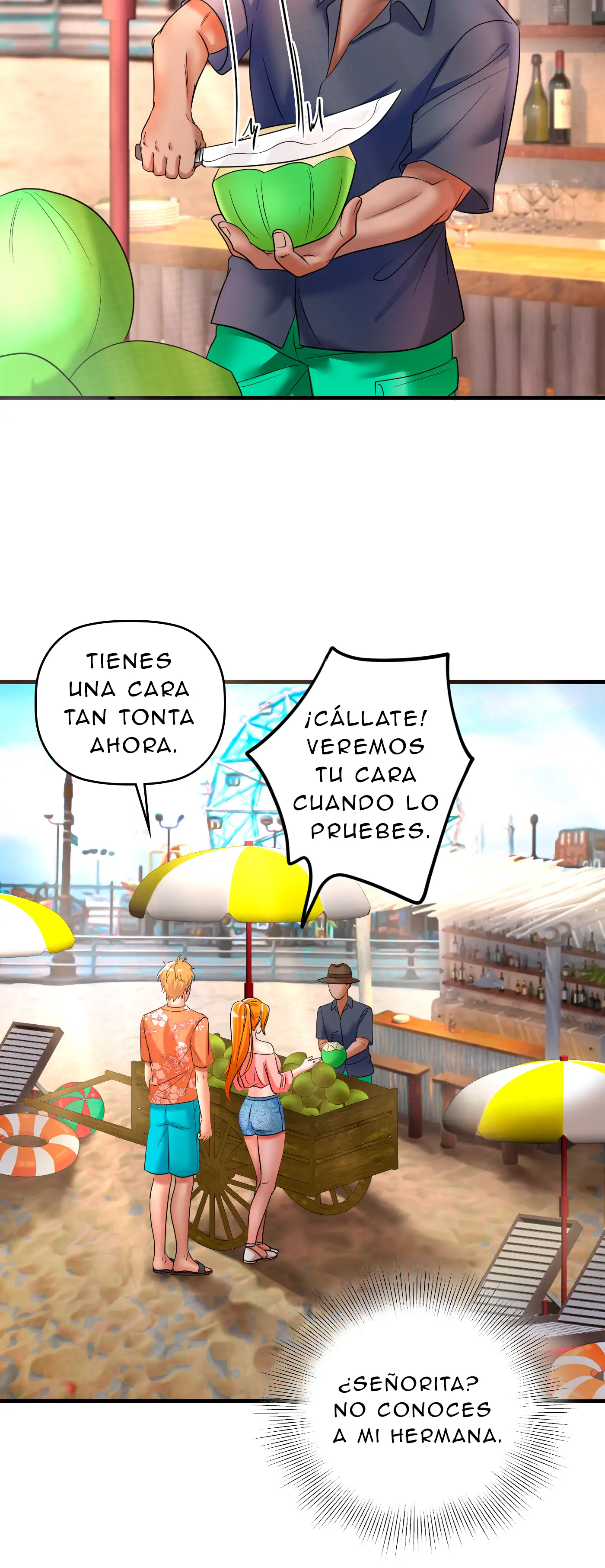 Vacaciones De Primavera Con Hermanastra (Sin censura) capítulo 1 página 34