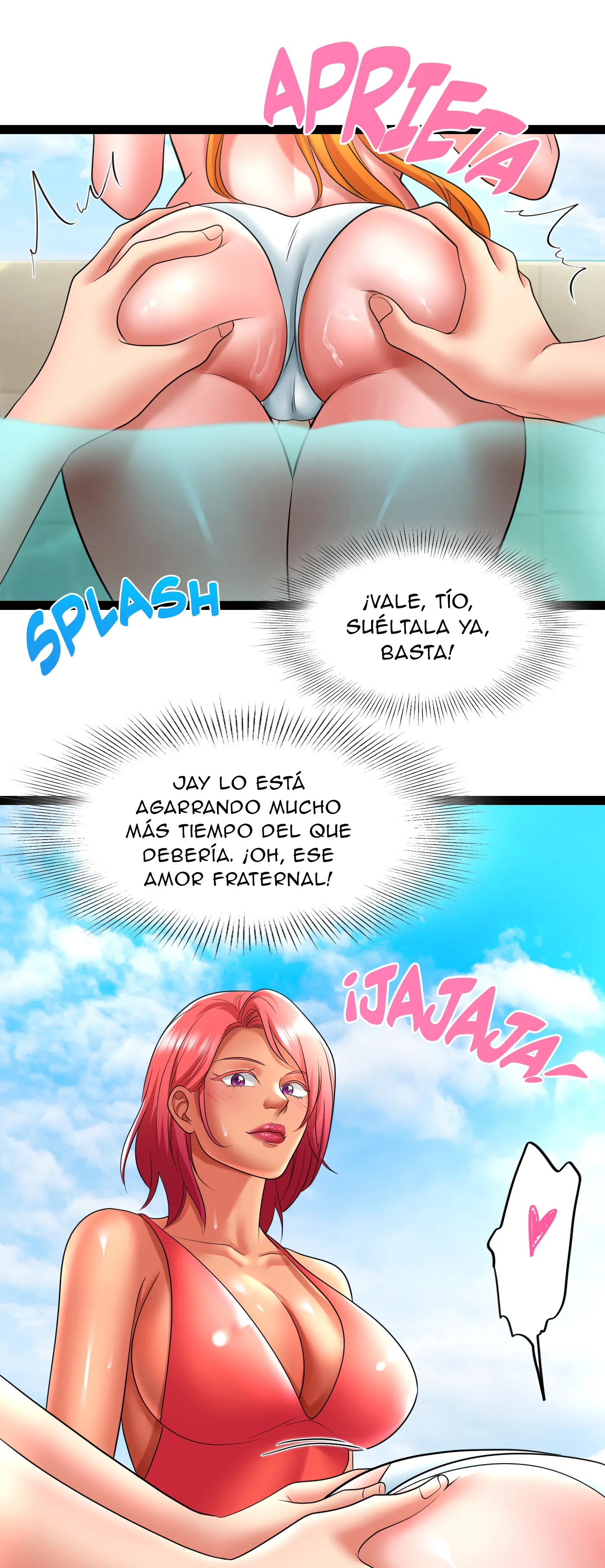Vacaciones De Primavera Con Hermanastra (Sin censura) capítulo 12 página 31