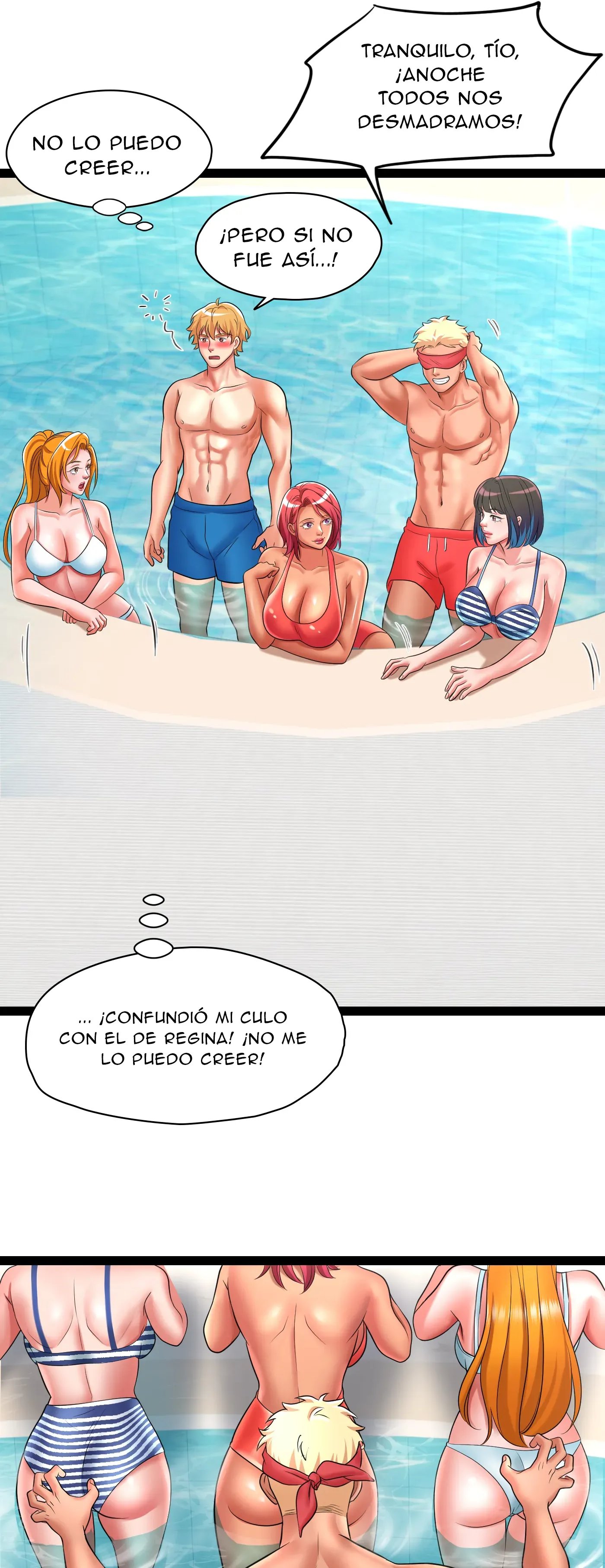 Vacaciones De Primavera Con Hermanastra (Sin censura) capítulo 12 página 39