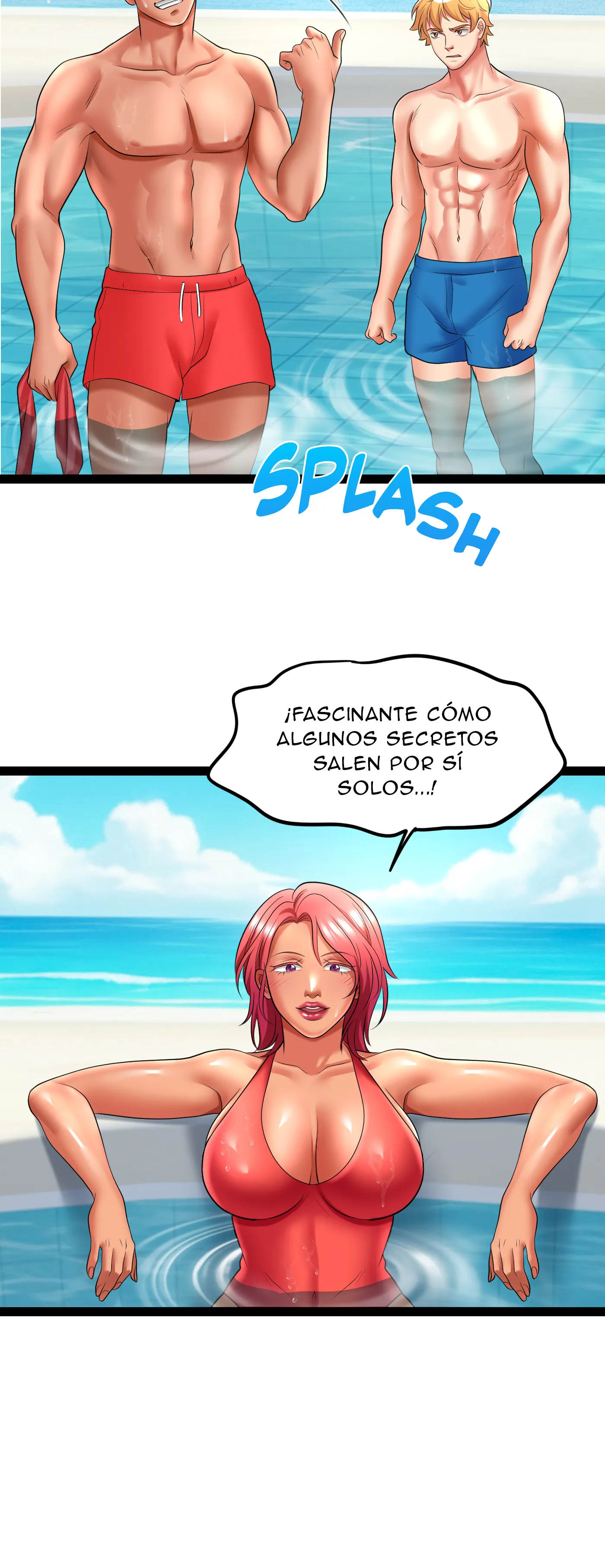 Vacaciones De Primavera Con Hermanastra (Sin censura) capítulo 12 página 44