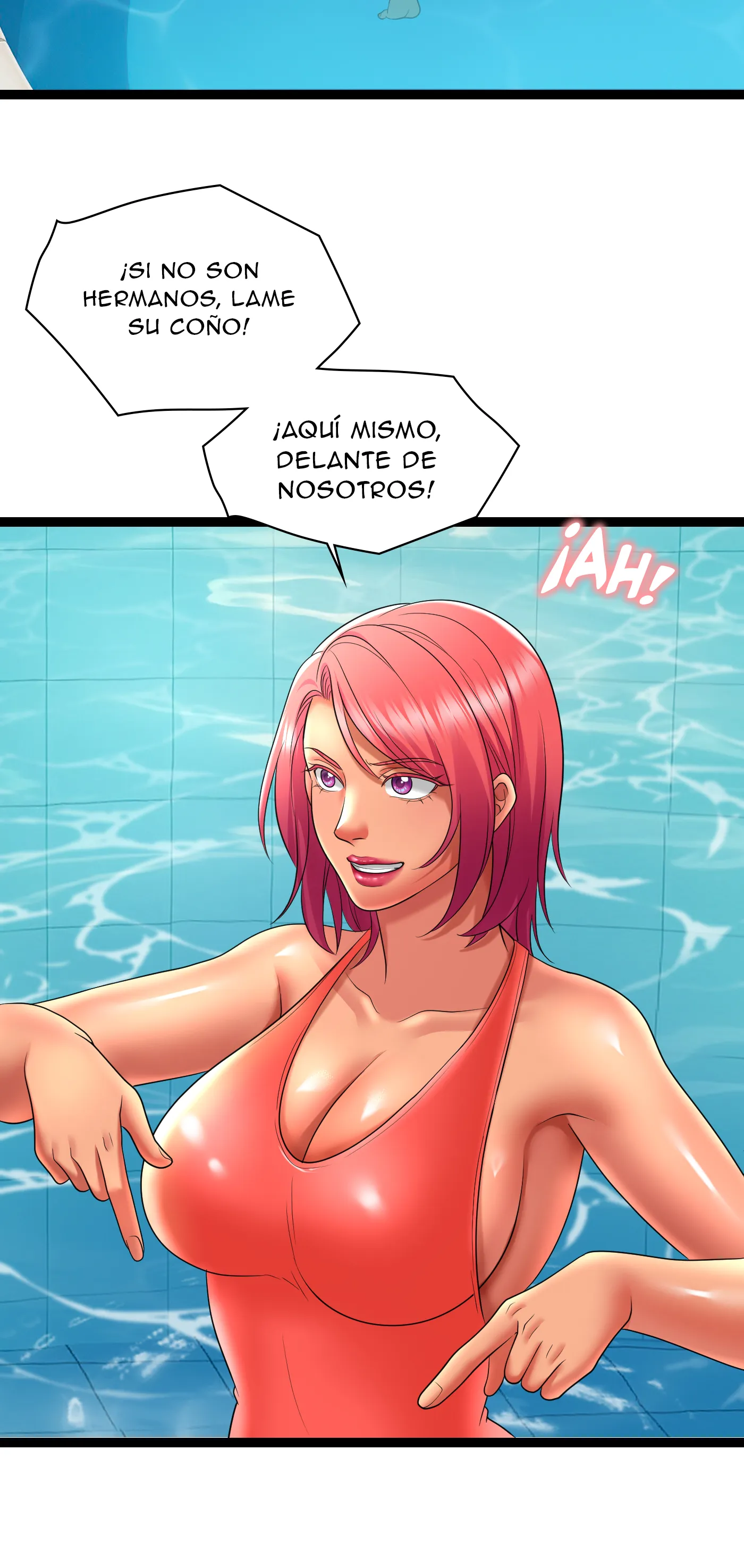 Vacaciones De Primavera Con Hermanastra (Sin censura) capítulo 13 página 18