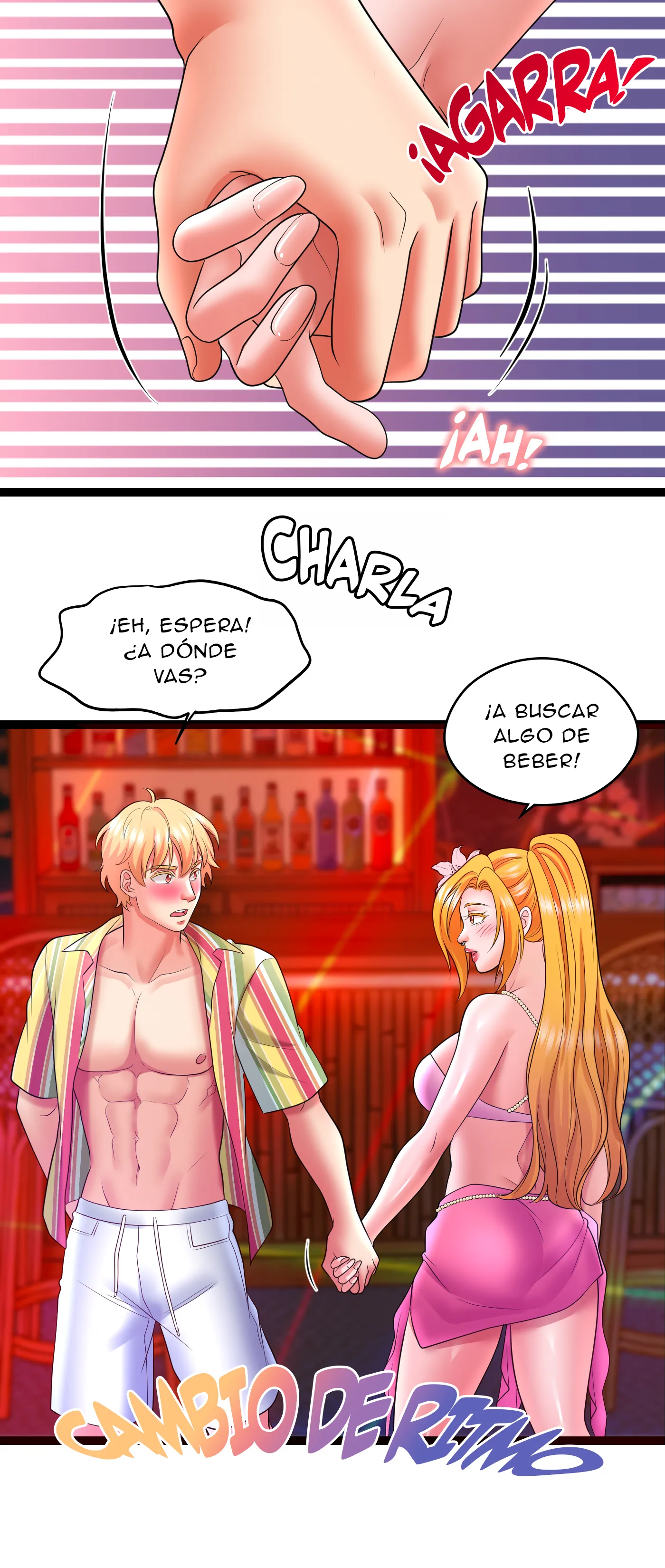Vacaciones De Primavera Con Hermanastra (Sin censura) capítulo 13 página 32