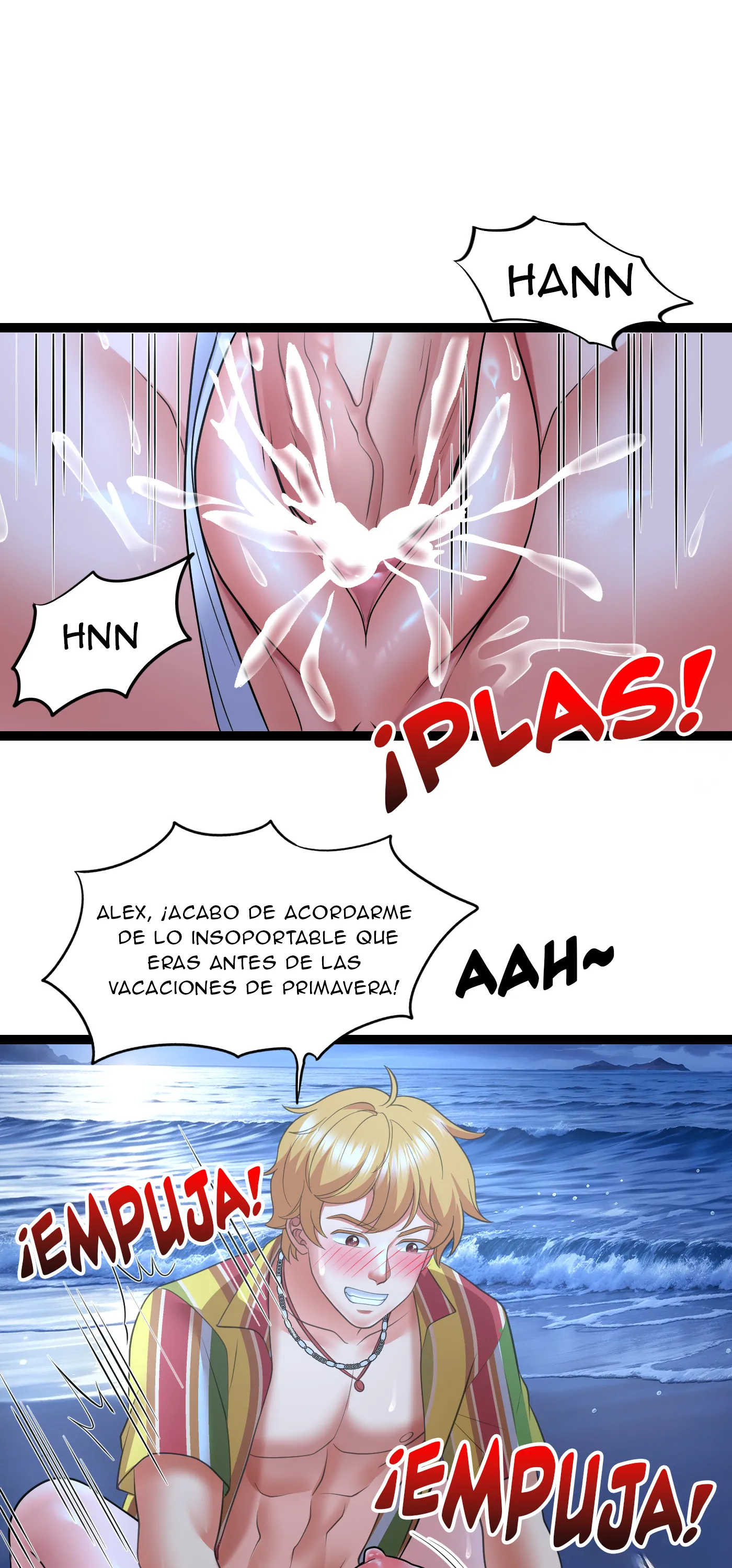 Vacaciones De Primavera Con Hermanastra (Sin censura) capítulo 15 página 23