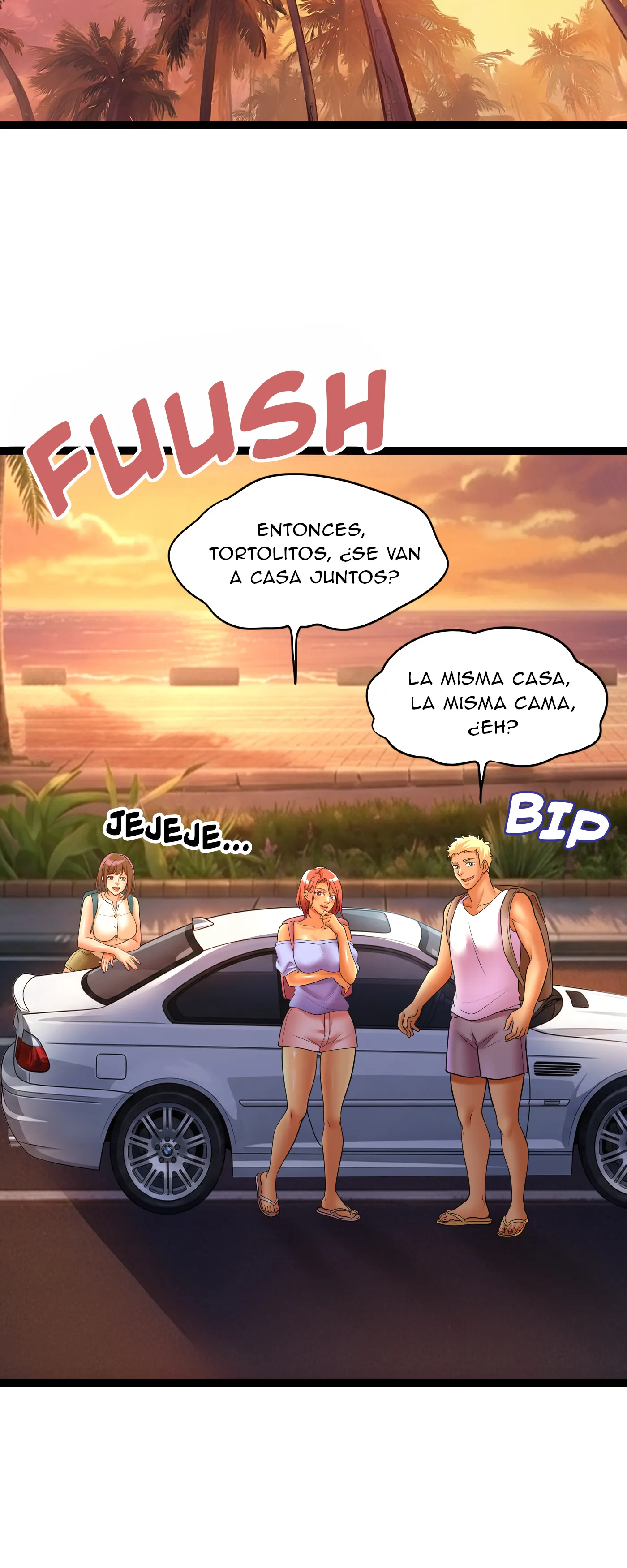 Vacaciones De Primavera Con Hermanastra (Sin censura) capítulo 15 página 36