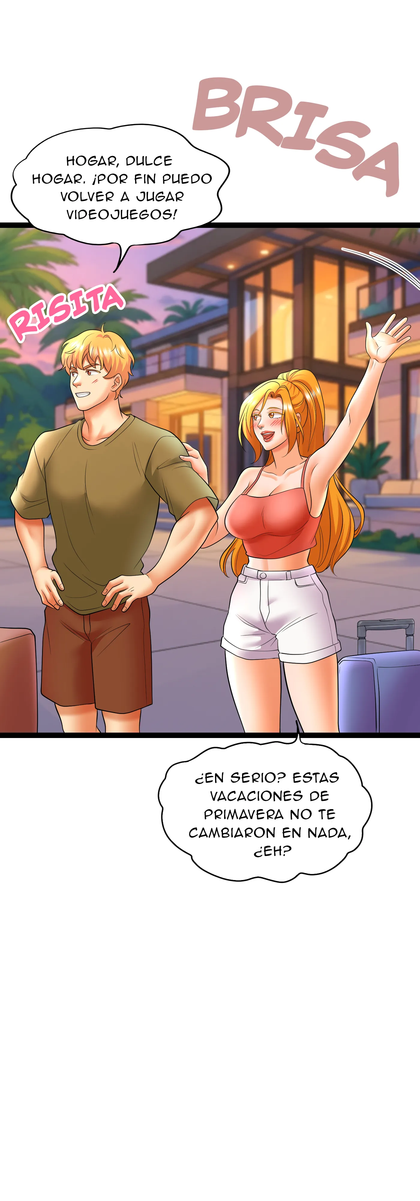 Vacaciones De Primavera Con Hermanastra (Sin censura) capítulo 15 página 39