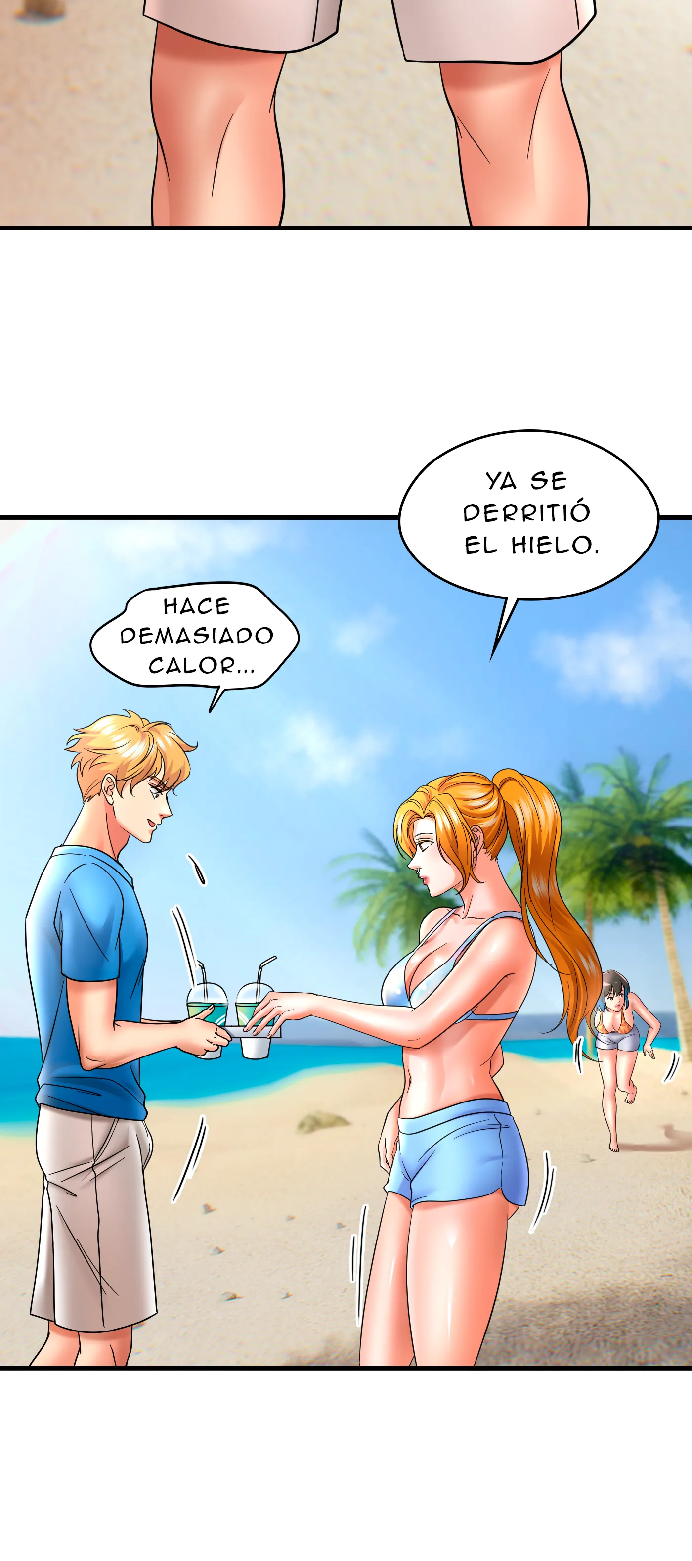 Vacaciones De Primavera Con Hermanastra (Sin censura) capítulo 3 página 32