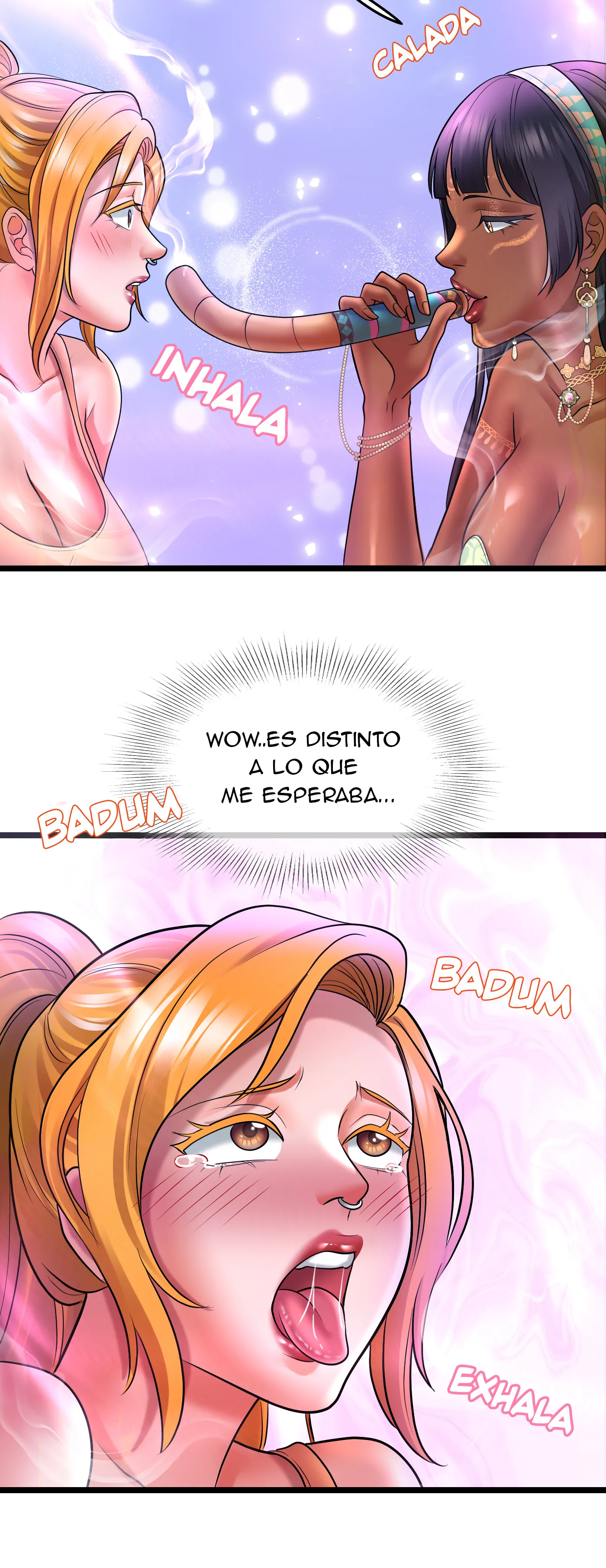 Vacaciones De Primavera Con Hermanastra (Sin censura) capítulo 8 página 40