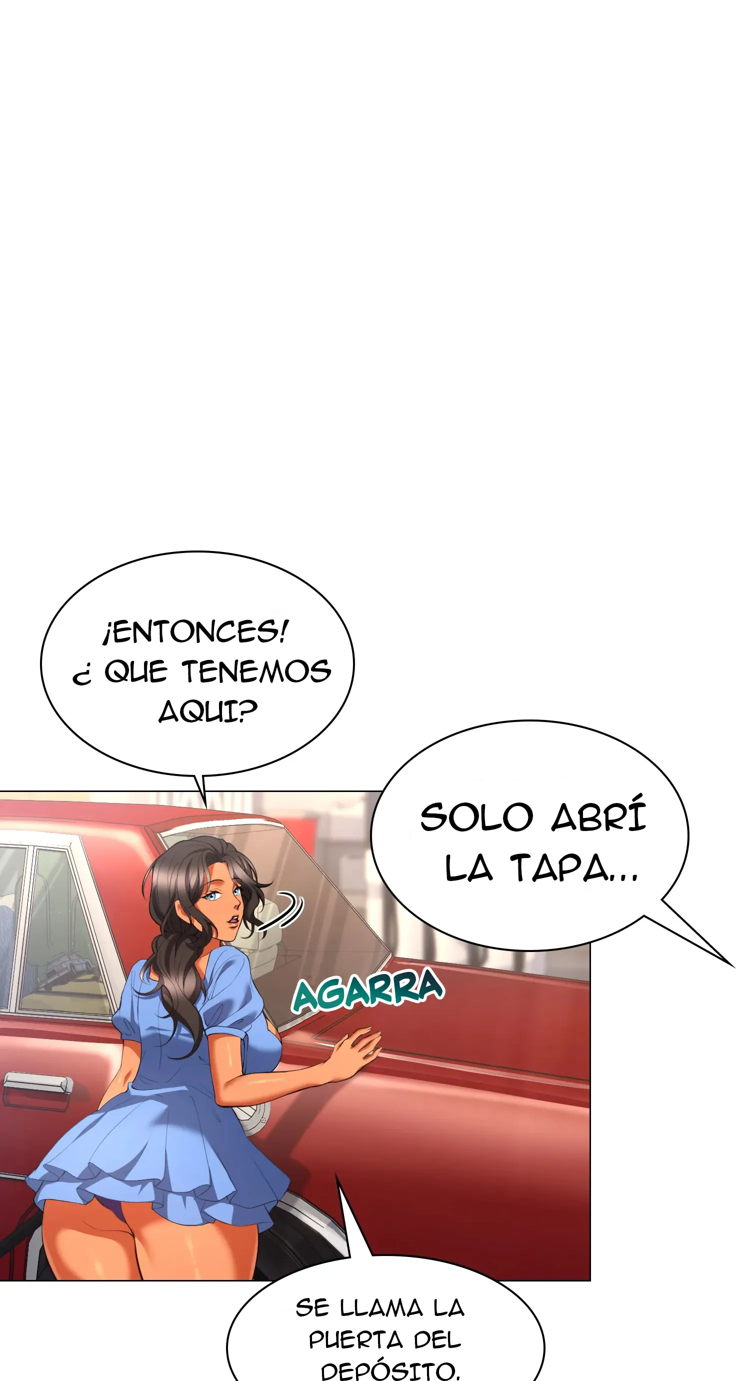 Viaje En El Asiento Trasero Con Mi Madrastra (Sin censura) capítulo 1 página 28