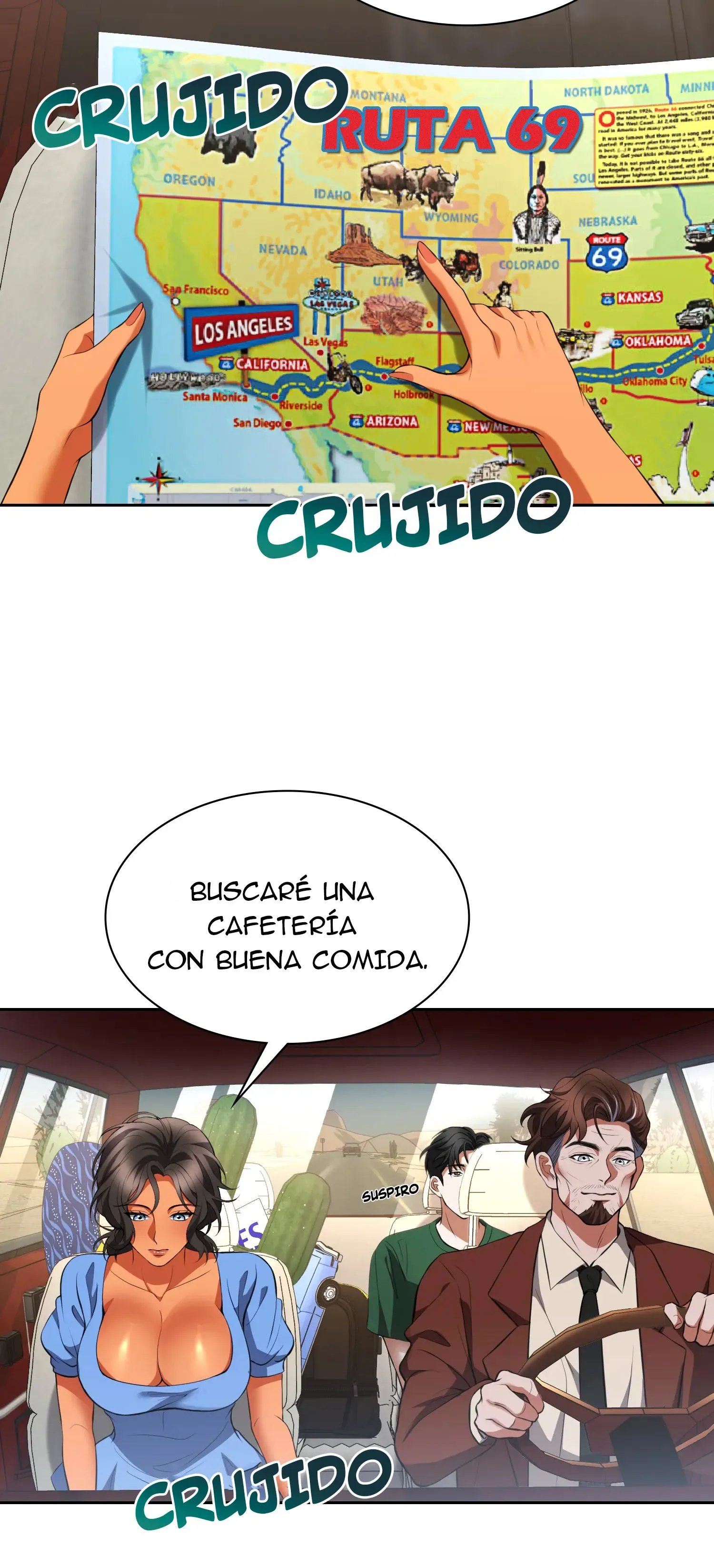 Viaje En El Asiento Trasero Con Mi Madrastra (Sin censura) capítulo 1 página 9