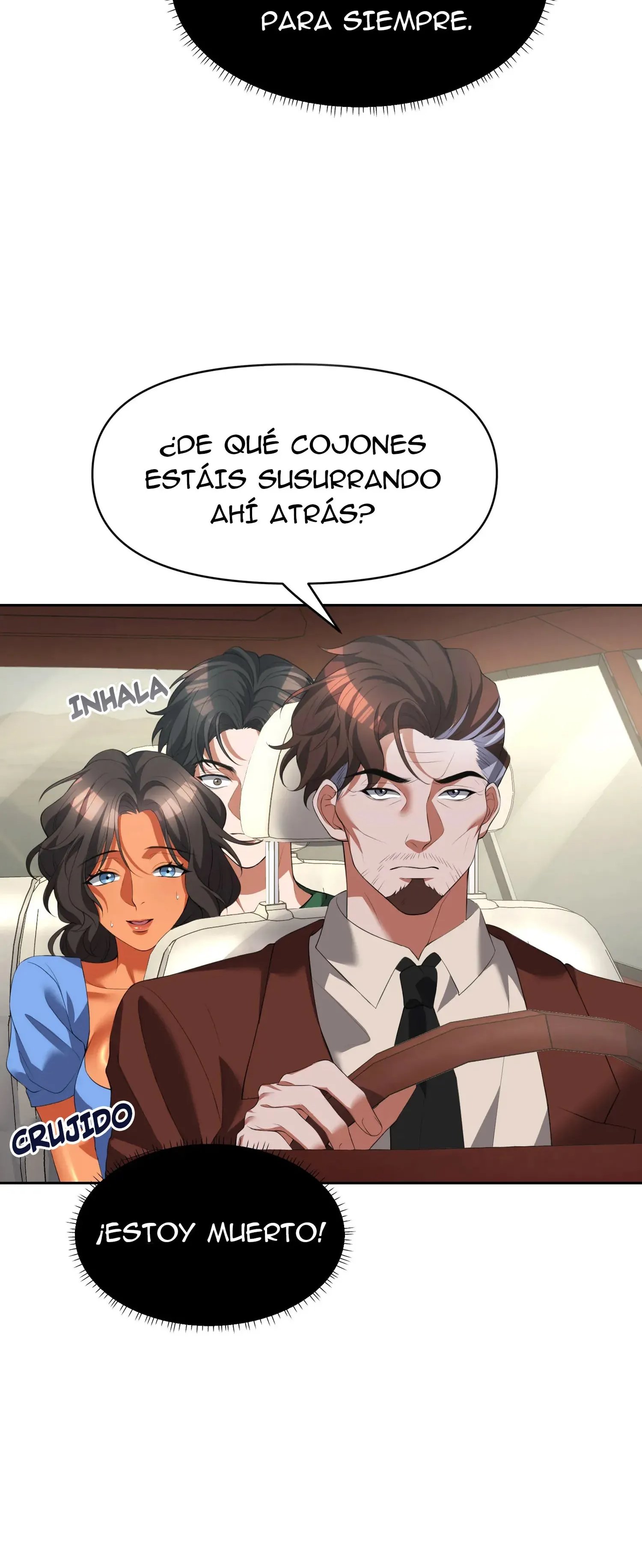 Viaje En El Asiento Trasero Con Mi Madrastra (Sin censura) capítulo 3 página 15