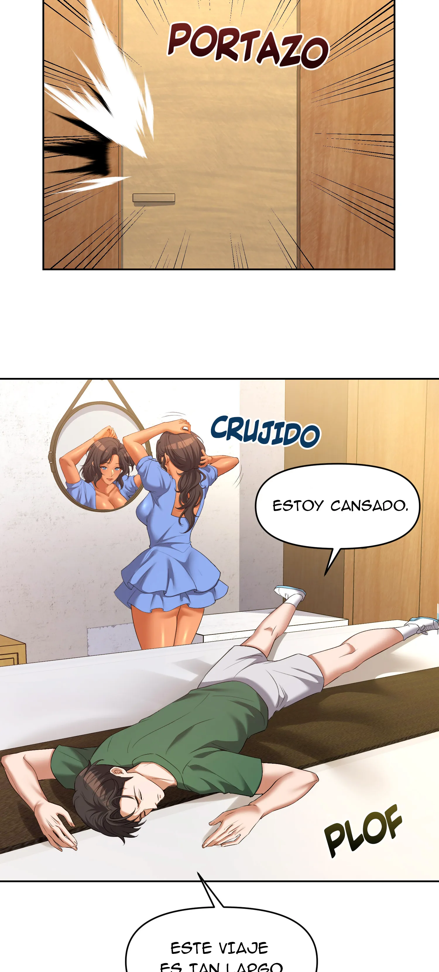 Viaje En El Asiento Trasero Con Mi Madrastra (Sin censura) capítulo 5 página 8