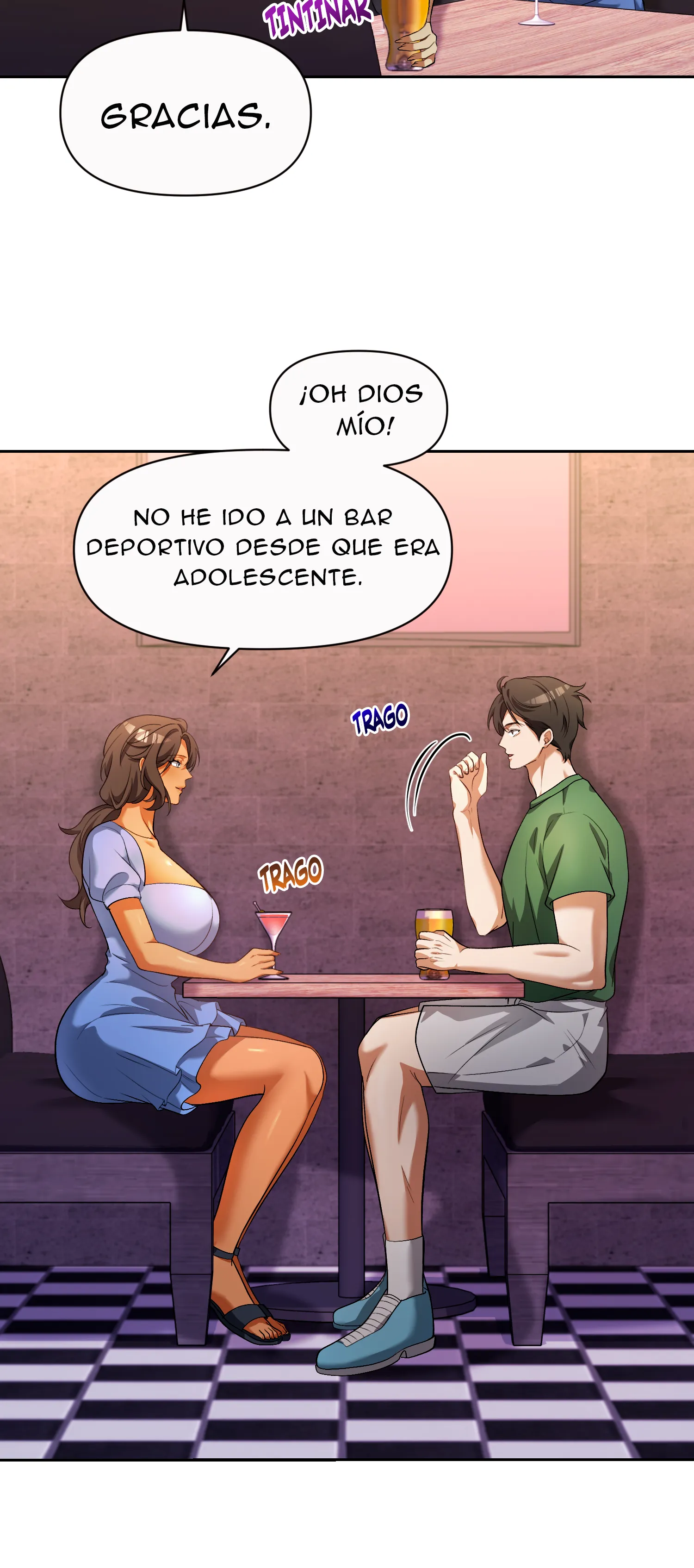 Viaje En El Asiento Trasero Con Mi Madrastra (Sin censura) capítulo 8 página 20