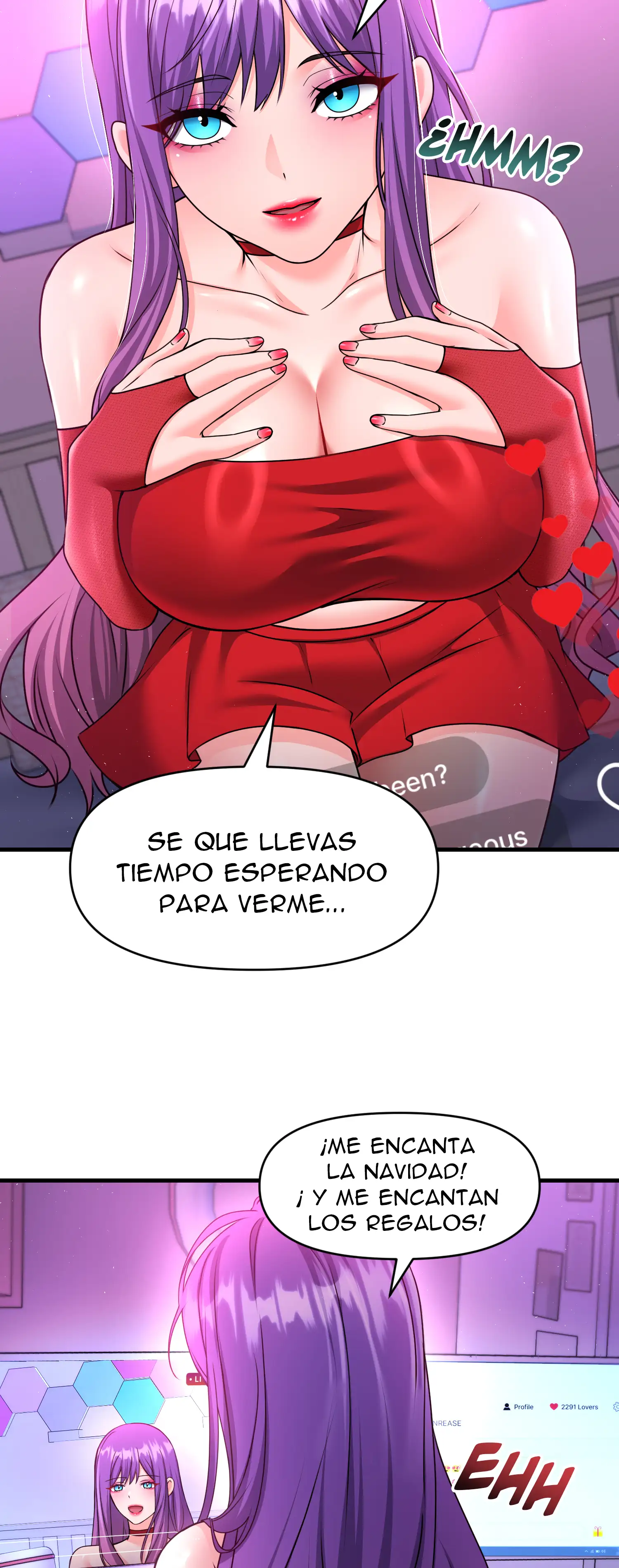 Lujuria en Navidad capítulo 1 página 2