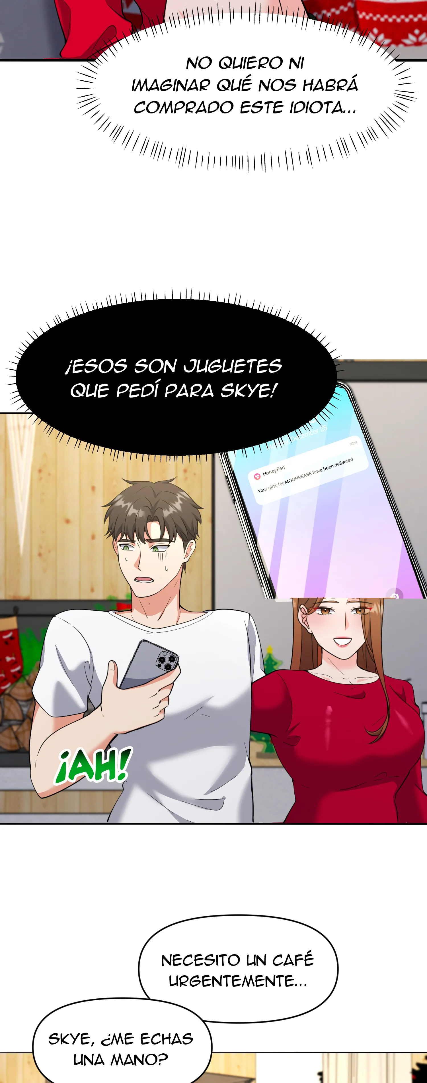 Lujuria en Navidad capítulo 11 página 42
