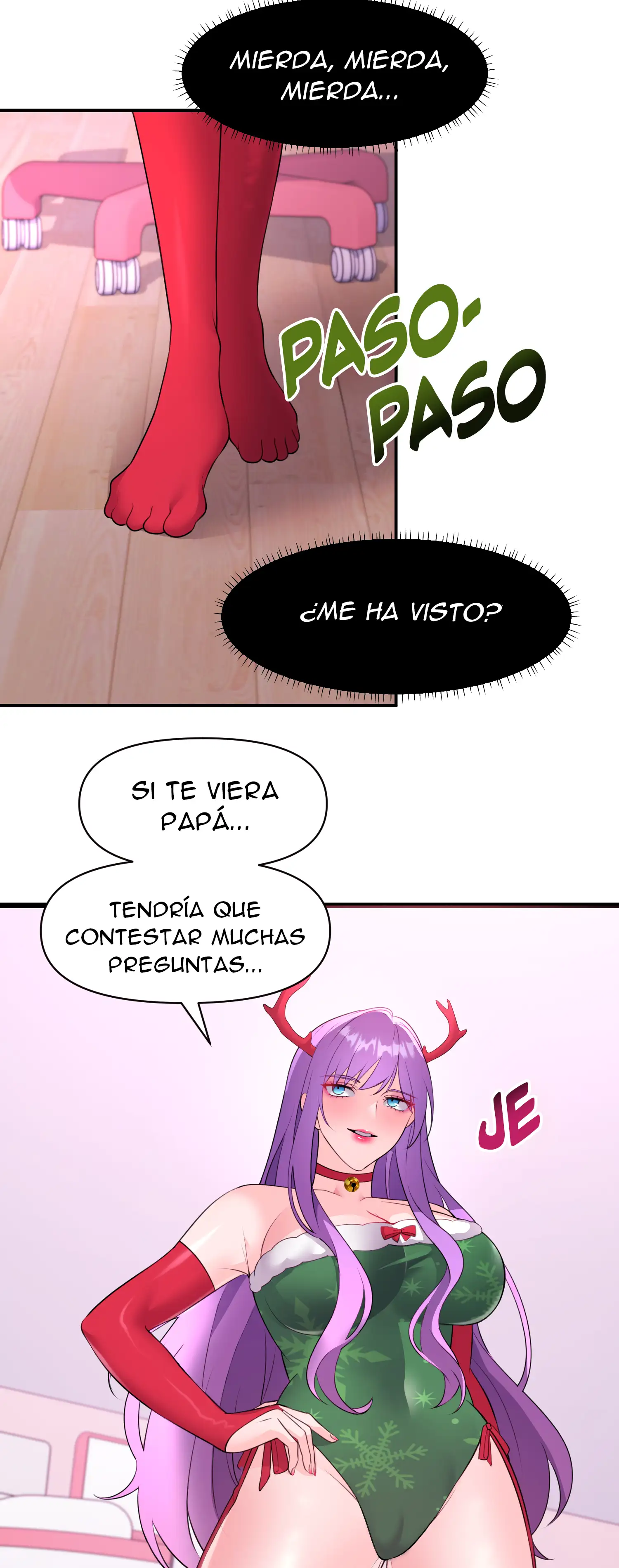 Lujuria en Navidad capítulo 3 página 2