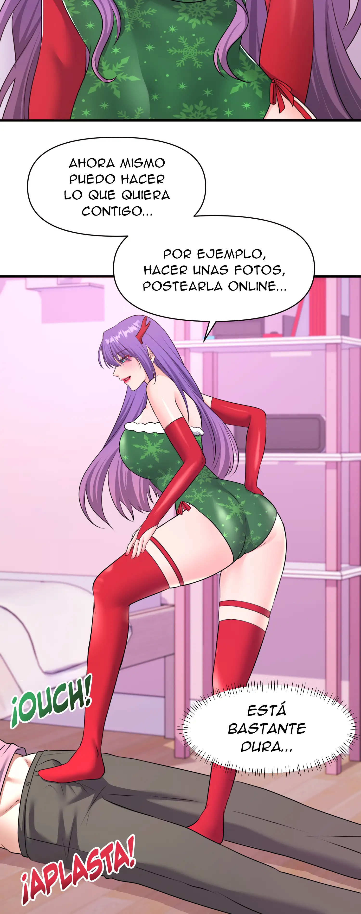 Lujuria en Navidad capítulo 3 página 46