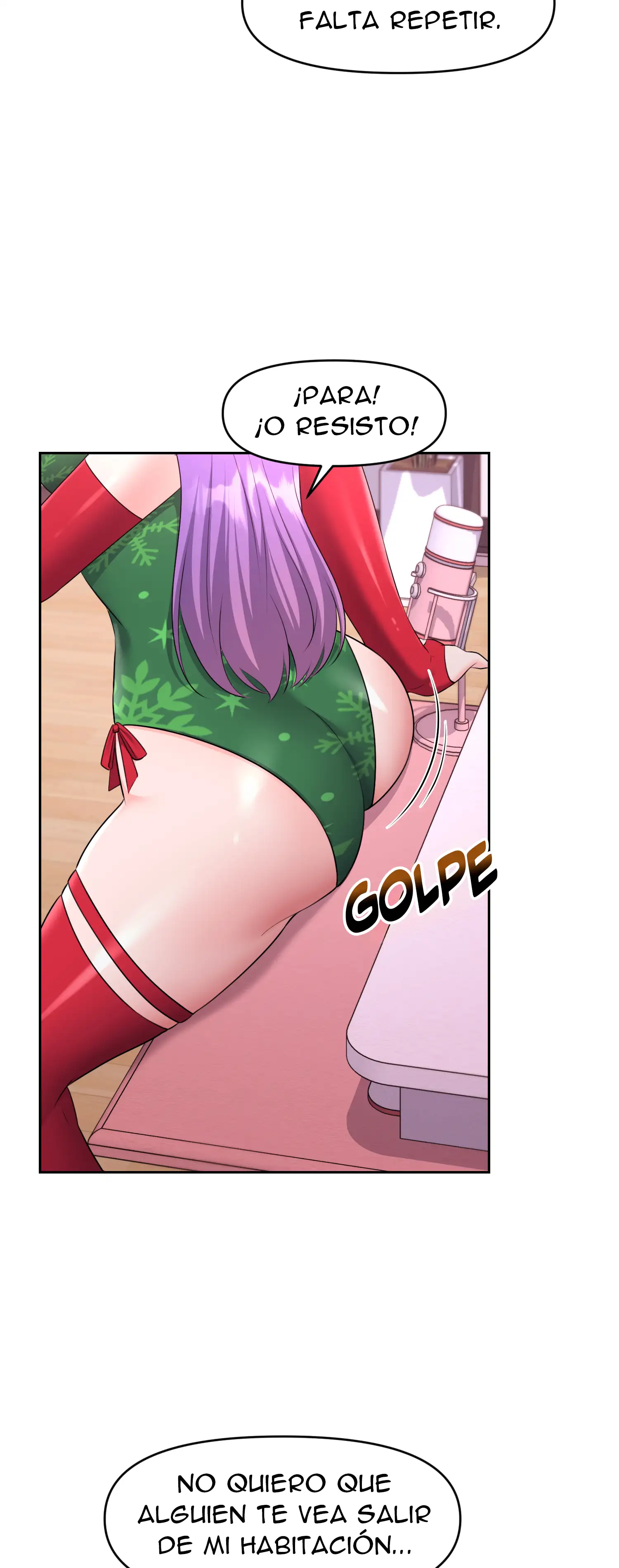 Lujuria en Navidad capítulo 5 página 9