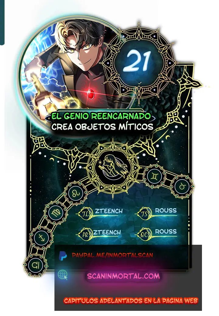 El Genio Reencarnado Crea Objetos Míticos capítulo 21 página 1