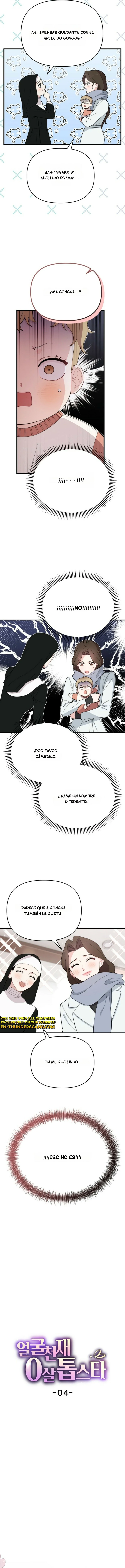 Rostro prodigioso, estrella top de 0 años capítulo 4 página 10