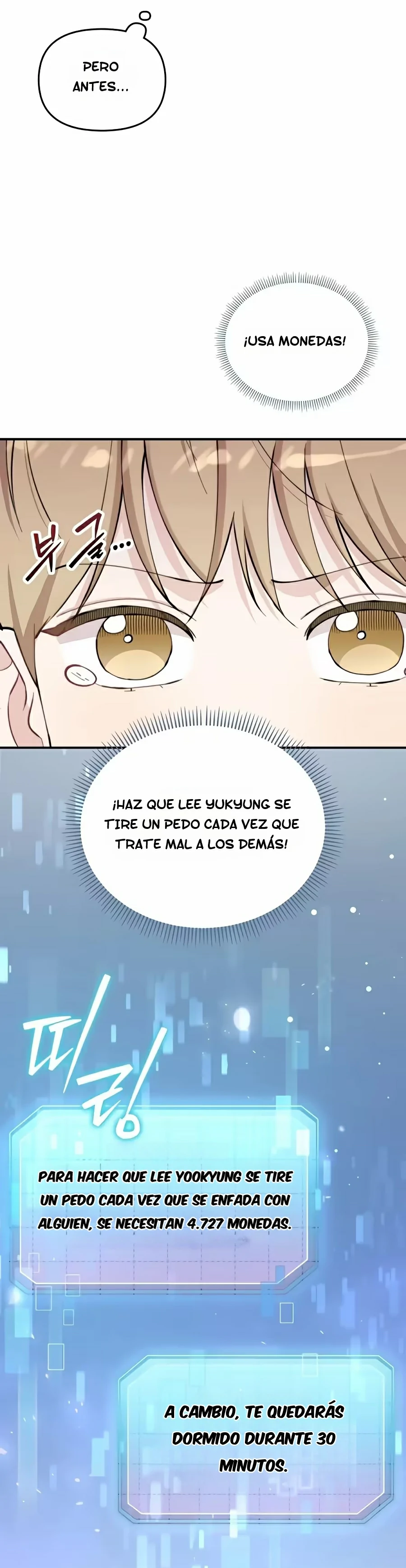 Rostro prodigioso, estrella top de 0 años capítulo 61 página 22