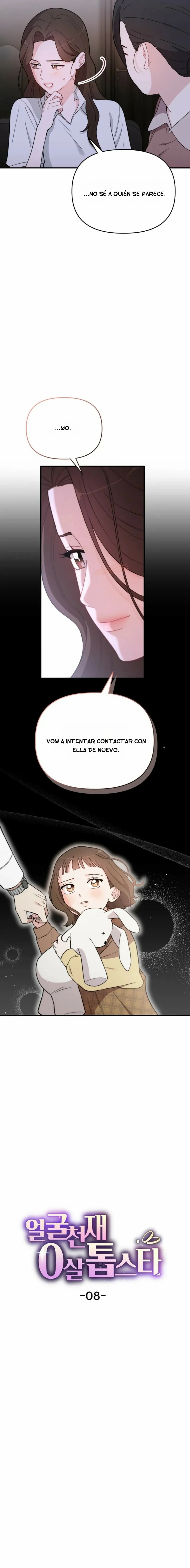Rostro prodigioso, estrella top de 0 años capítulo 8 página 3