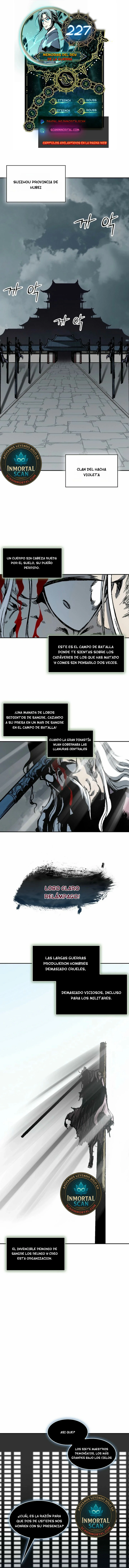 Memorias del Rey de la Guerra capítulo 227 página 1