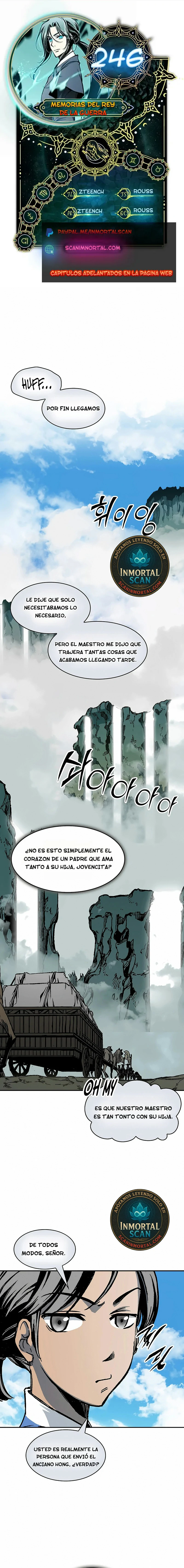 Memorias del Rey de la Guerra capítulo 246 página 1