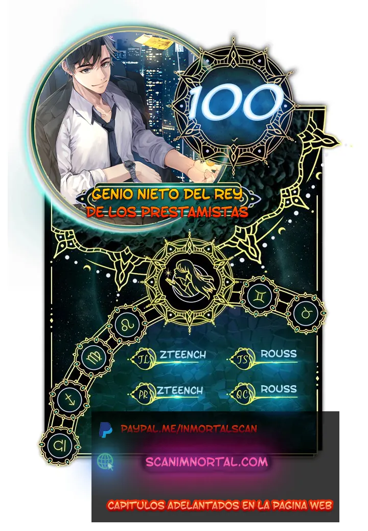 Genio Nieto Del Rey De Los Prestamistas capítulo 100 página 1