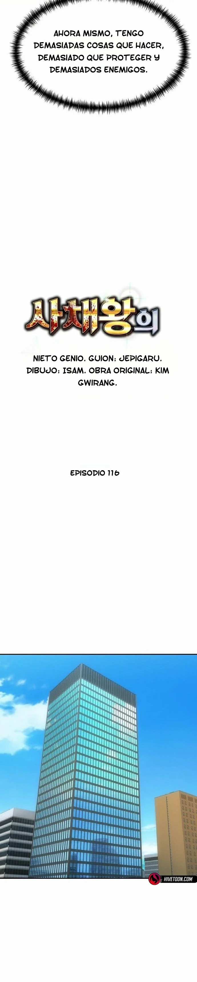 Genio Nieto Del Rey De Los Prestamistas capítulo 116 página 14