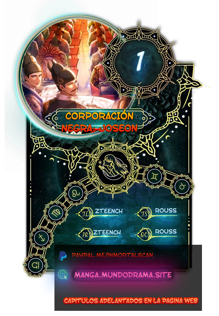 CORPORACIÓN NEGRA: JOSEON capítulo 1 página 2