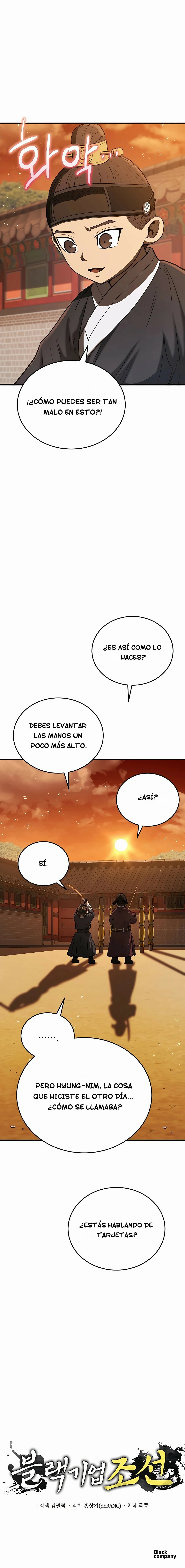 CORPORACIÓN NEGRA: JOSEON capítulo 13 página 17