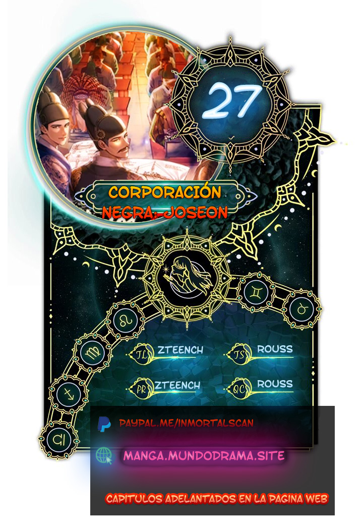 CORPORACIÓN NEGRA: JOSEON capítulo 27 página 2