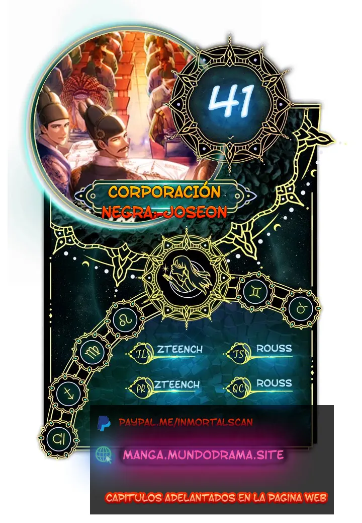 CORPORACIÓN NEGRA: JOSEON capítulo 41 página 2