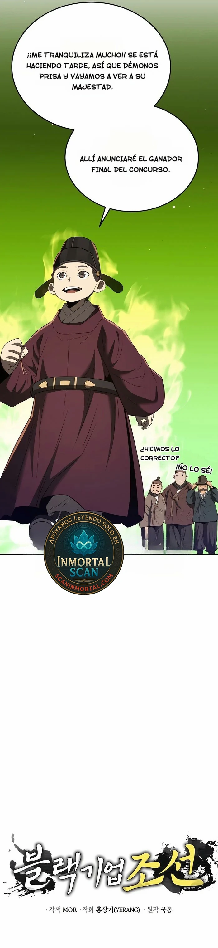 CORPORACIÓN NEGRA: JOSEON capítulo 76 página 16