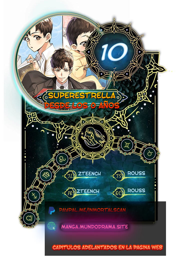 Superestrella desde los 0 años capítulo 10 página 1