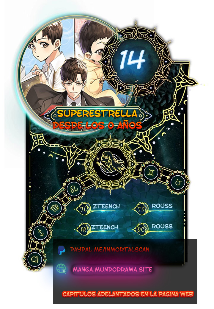 Superestrella desde los 0 años capítulo 14 página 1