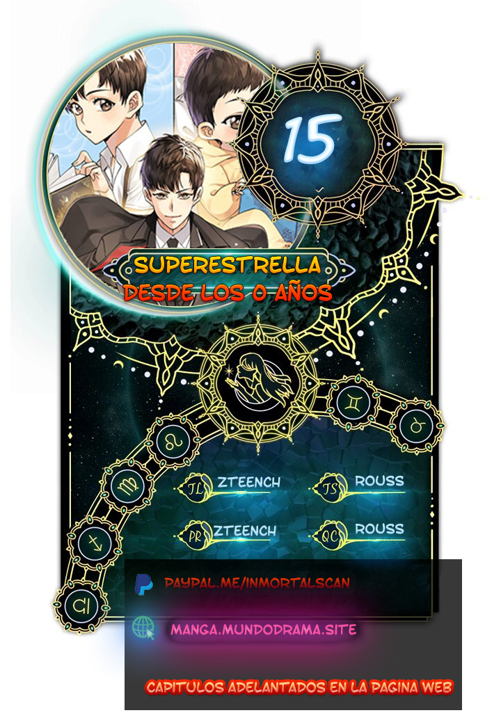 Superestrella desde los 0 años capítulo 15 página 1