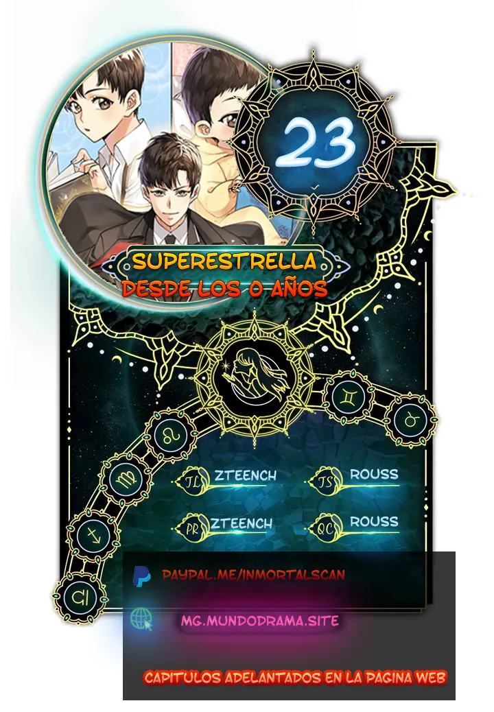 Superestrella desde los 0 años capítulo 23 página 1