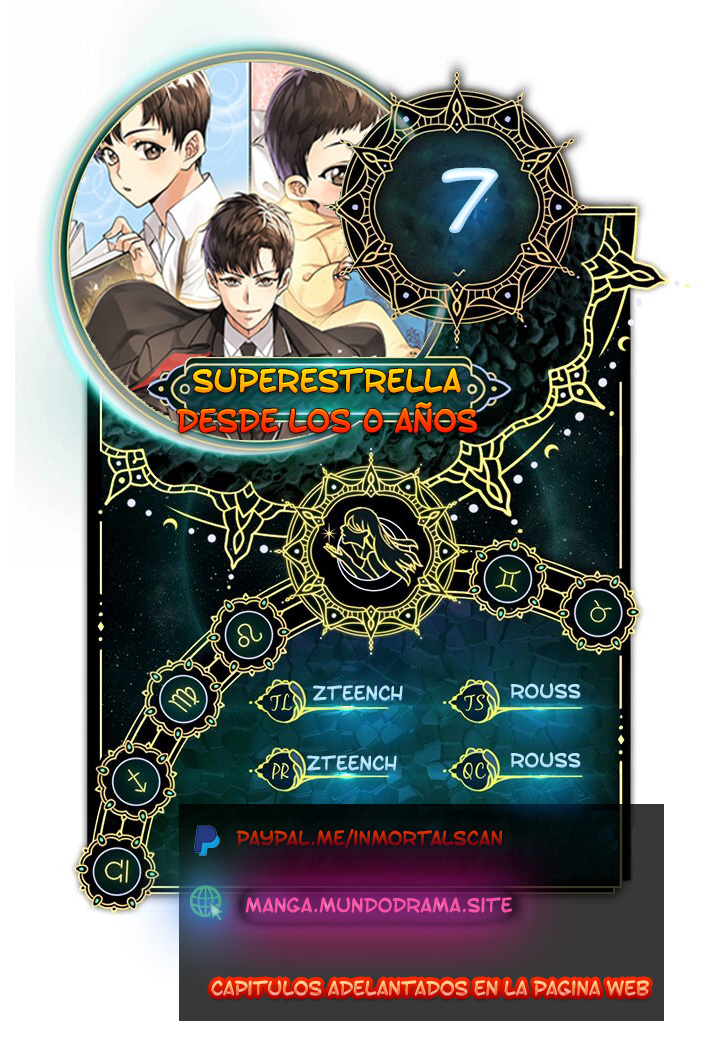 Superestrella desde los 0 años capítulo 7 página 1